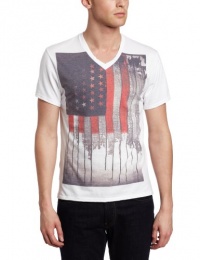 Calvin Klein Jeans Men's American Out Line Short Sleeve Tee