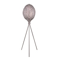 Designed by Billy Canning, this sparkling crystal lamp makes a dramatic statement with scores of brilliantly refractive crystal gems arranged in an intricate teardrop motif. Designed by Billy Canning, this sparkling crystal lamp makes a dramatic statement with scores of brilliantly refractive crystal gems arranged in an intricate teardrop motif.
