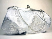 HANDBAG Pouch White Floral - WiseGloves HANDBAG PURSE CLUTCH EVENING BAG HANDBAG Pouch White Floral - WiseGloves HANDBAG PURSE CLUTCH EVENING BAG