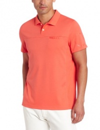 Calvin Klein Sportswear Men's Short Sleeve 3 Button 60S/1 Interlock 2X2 Rib Polo Calvin Klein Sportswear Men's Short Sleeve 3 Button 60S/1 Interlock 2X2 Rib Polo