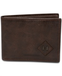 Carry your cards in style with this Tommy Hilfiger bi-fold leather wallet. Carry your cards in style with this Tommy Hilfiger bi-fold leather wallet.