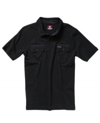 A cool classic. Quiksilver updates a favorite with two buttoned  pockets for a more modern style.