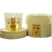 Acqua Di Parma Magnolia Nobile by Acqua Di Parma 3 Piece Set Includes: 1.7 oz Eau de Parfum Spray + 1.7 oz Sublime Body Cream + 1.7 oz Bath and Shower Gel Acqua Di Parma Magnolia Nobile by Acqua Di Parma 3 Piece Set Includes: 1.7 oz Eau de Parfum Spray + 1.7 oz Sublime Body Cream + 1.7 oz Bath and Shower Gel