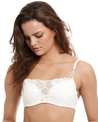 A lace overlay underwire camisole bra when you don't feel like layering. Style #134020 A lace overlay underwire camisole bra when you don't feel like layering. Style #134020