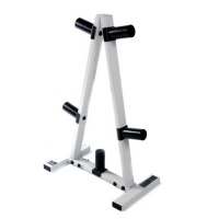 CAP Barbell Black/White 2 in. Plate Rack CAP Barbell Black/White 2 in. Plate Rack