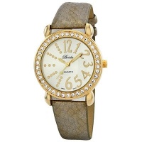 Breda Women's 5151_gold Gold Paige Rhinestone Python Leather Watch Breda Women's 5151_gold Gold Paige Rhinestone Python Leather Watch