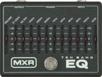 MXR 10 Band Graphic EQ w/ 18V power supply MXR 10 Band Graphic EQ w/ 18V power supply
