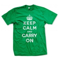 Men's Keep Calm And Carry On T-Shirt Tee Funny Graphic Tee Size XL Men's Keep Calm And Carry On T-Shirt Tee Funny Graphic Tee Size XL