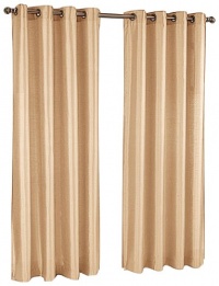 Stylemaster Tribeca 56 by 95-Inch Faux Silk Grommet Panel, Sand Stylemaster Tribeca 56 by 95-Inch Faux Silk Grommet Panel, Sand