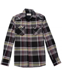 If you've been searching for the perfect plaid, look no further than this stylish button down from No Retreat. If you've been searching for the perfect plaid, look no further than this stylish button down from No Retreat.