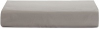 Calvin Klein Home Solid Sateen Pearl Edge King Fitted Sheet, Quarry Calvin Klein Home Solid Sateen Pearl Edge King Fitted Sheet, Quarry