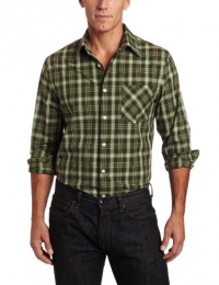 Perry Ellis Men's Long Sleeve Ombre Check Shirt Perry Ellis Men's Long Sleeve Ombre Check Shirt
