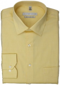 Geoffrey Beene Men's Regular Fit Pinpoint Dress Shirt