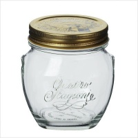 Bormioli Rocco Quattro Stagioni Anphora 10 1/8 Ounce Canning Jar, Set of 12 Bormioli Rocco Quattro Stagioni Anphora 10 1/8 Ounce Canning Jar, Set of 12