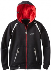 LRG - Kids Boys 2-7 Reflective Tech Hoodie, Black, 4 LRG - Kids Boys 2-7 Reflective Tech Hoodie, Black, 4