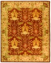 Safavieh AN540B Anatolia Collection Handmade Wool Area Rug, 11-Feet by 15-Feet, Brown