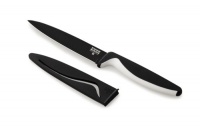 Kuhn Rikon 4.5-Inch Nonstick Colori Utility Knife, Black Kuhn Rikon 4.5-Inch Nonstick Colori Utility Knife, Black