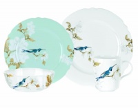 Spode Bone China Nectar Placesetting Dinnerware Set, 4-Piece Spode Bone China Nectar Placesetting Dinnerware Set, 4-Piece