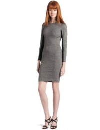 French Connection Women's Fast Dee Tweed Dress, Black, 4 French Connection Women's Fast Dee Tweed Dress, Black, 4