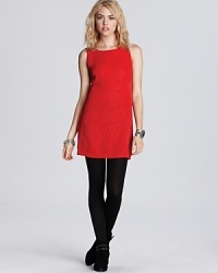 Red alert! Holiday parties call for an eye-catching ensemble, and this Free People beaded dress is just right. Red alert! Holiday parties call for an eye-catching ensemble, and this Free People beaded dress is just right.