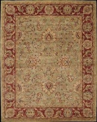Nourison Rugs Jaipur Collection JA50 OLIVE Round 6' x 6' Area Rug Nourison Rugs Jaipur Collection JA50 OLIVE Round 6' x 6' Area Rug