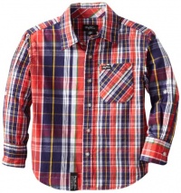 LRG - Kids Boys 2-7 Little Hier Earning Woven, Red, 6 LRG - Kids Boys 2-7 Little Hier Earning Woven, Red, 6