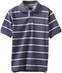 Tommy Hilfiger Boys 8-20 Short Sleeve Vincent Polo Shirt, Slate Heather, Large Tommy Hilfiger Boys 8-20 Short Sleeve Vincent Polo Shirt, Slate Heather, Large