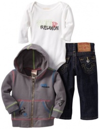 True Religion Baby-Girls Infant 3 Piece Gift Box Set, Seal, 12-18 Months True Religion Baby-Girls Infant 3 Piece Gift Box Set, Seal, 12-18 Months