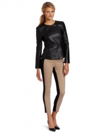 DKNYC Women's Leather Motorcycle Jacket DKNYC Women's Leather Motorcycle Jacket