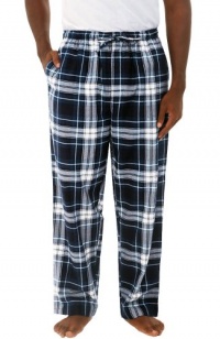 Del Rossa Men's 100% Cotton Flannel Pajama Pants - Sleep Bottoms