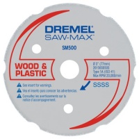 Dremel SM500 3-Inch Wood & Plastic Carbide Wheel Dremel SM500 3-Inch Wood & Plastic Carbide Wheel