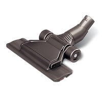 Dyson's Flat Out Tool articulates for effective pick-up, and is especially handy for cleaning under low furniture and household appliances. Dyson's Flat Out Tool articulates for effective pick-up, and is especially handy for cleaning under low furniture and household appliances.