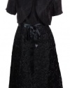 R&M Richards Women's Soutache Party Dress with Jacket Set