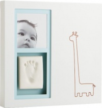 Pearhead Modern Babyprints Frame, White Pearhead Modern Babyprints Frame, White