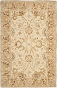 Safavieh Anatolia Collection AN558B Handmade Silver and Light Brown Hand-Spun Wool Area Rug, 8 Feet by 10 Feet Safavieh Anatolia Collection AN558B Handmade Silver and Light Brown Hand-Spun Wool Area Rug, 8 Feet by 10 Feet