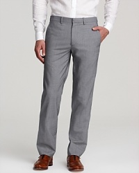 Refined dress pants always come into play during the week, but this handsome pair from Theory work just as well outside the office, whether you're out to dinner or attending a gala cocktail party. Refined dress pants always come into play during the week, but this handsome pair from Theory work just as well outside the office, whether you're out to dinner or attending a gala cocktail party.