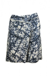 MICHAEL Michael Kors Womens Print Pleat Front Skirt MICHAEL Michael Kors Womens Print Pleat Front Skirt