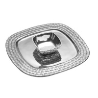 Towle Vineyard Basketweave 15 Chip and Dip Set Towle Vineyard Basketweave 15 Chip and Dip Set