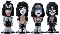Funko Kiss: Mini Wacky Wobbler Set, 4 Pack Funko Kiss: Mini Wacky Wobbler Set, 4 Pack