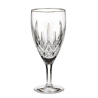 This newest group of stemware features the signature Lismore cuts on a graceful pulled stem with lovely open diamond , wedge cuts, and a platinum band on the rim. This newest group of stemware features the signature Lismore cuts on a graceful pulled stem with lovely open diamond , wedge cuts, and a platinum band on the rim.