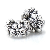 Set of 2 - Bella Fascini Flower Band Solid Sterling Silver European Spacer Bead Charm - Compatible Brand Bracelets : Authentic Pandora, Chamilia, Moress, Troll, Ohm, Zable, Biagi, Kay's Charmed Memories, Kohl's, Persona & more! Set of 2 - Bella Fascini Flower Band Solid Sterling Silver European Spacer Bead Charm - Compatible Brand Bracelets : Authentic Pandora, Chamilia, Moress, Troll, Ohm, Zable, Biagi, Kay's Charmed Memories, Kohl's, Persona & more!
