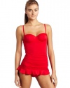 Seafolly Women's Matt Skirted Maillot