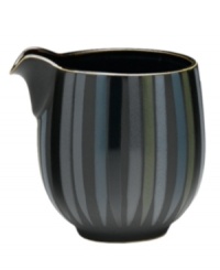 Perfect for every day use in durable stoneware, the Jet Stripes creamers are versatile and stylish pieces from Denby's collection of dinnerware. The dishes have colorful striated pattern that lend your tabletop modern polish. Perfect for every day use in durable stoneware, the Jet Stripes creamers are versatile and stylish pieces from Denby's collection of dinnerware. The dishes have colorful striated pattern that lend your tabletop modern polish.