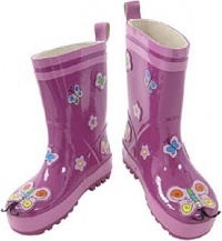 Kidorable Butterfly Rain Boot (Toddler/Little Kid), Purple, 5 M US Toddler Kidorable Butterfly Rain Boot (Toddler/Little Kid), Purple, 5 M US Toddler