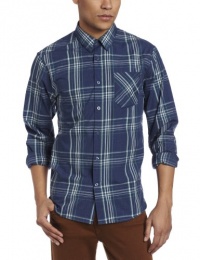 Volcom Men's Why Factor Plaid Long Sleeve Volcom Men's Why Factor Plaid Long Sleeve
