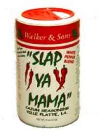 One 8 oz Slap Ya Mama Cajun Seasoning White Pepper Blend One 8 oz Slap Ya Mama Cajun Seasoning White Pepper Blend