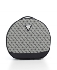A head's up on travel: Account for all the details with this effortlessly chic hat box. Quit stuffing accessories in & letting them get bent out of shape-store and travel with your hats, headbands and more in this versatile zippered essential. 5-year warranty. A head's up on travel: Account for all the details with this effortlessly chic hat box. Quit stuffing accessories in & letting them get bent out of shape-store and travel with your hats, headbands and more in this versatile zippered essential. 5-year warranty.