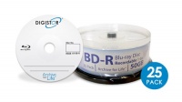 DIGISTOR 50 GB BD-R Media, 6X (25 Pack) DIGISTOR 50 GB BD-R Media, 6X (25 Pack)