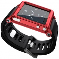 LunaTik Multi-Touch Watch Kit - iPod nano 6g - Red LunaTik Multi-Touch Watch Kit - iPod nano 6g - Red