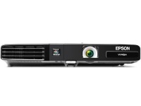 Epson PowerLite 1761W Projector (Ultraportable WXGA 720p Widescreen 3LCD, 2600 lumens color brightness, 2600 lumens white brightness, HDMI, wireless, app compatible, rapid setup)